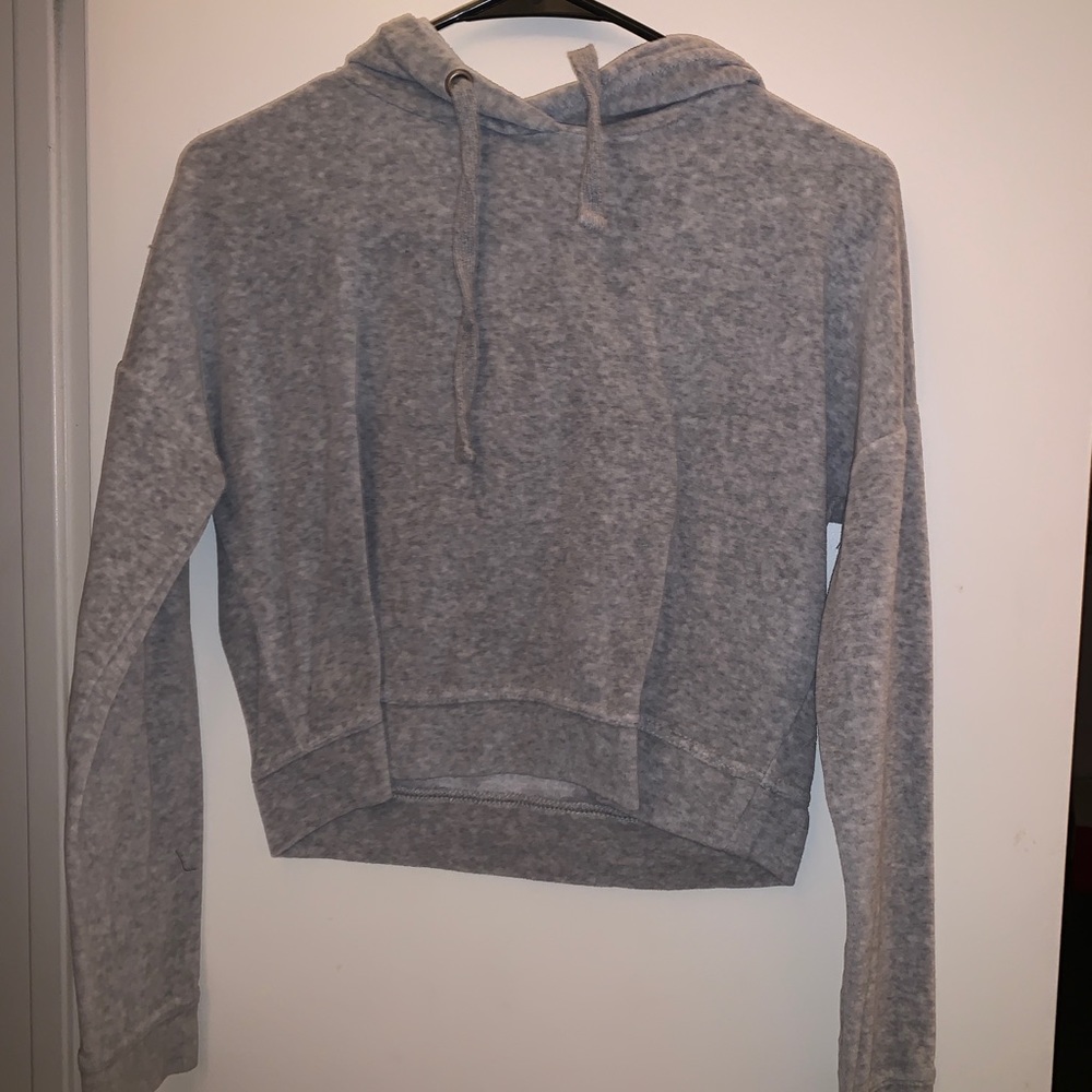 Gray sweater